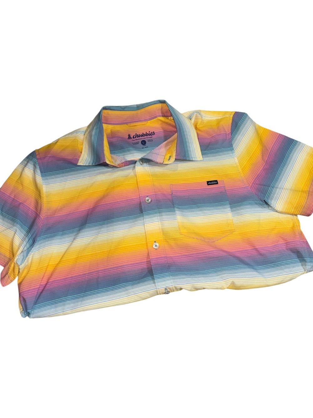 Chubbies The Malibu Sunset Breezetech Woven Shirt